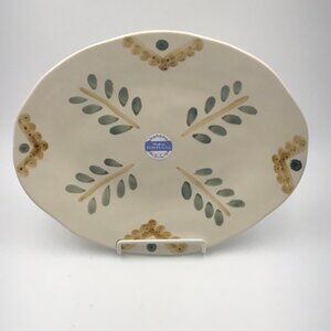 Mat Ceramica Oval Serving Platter Made in Portugal